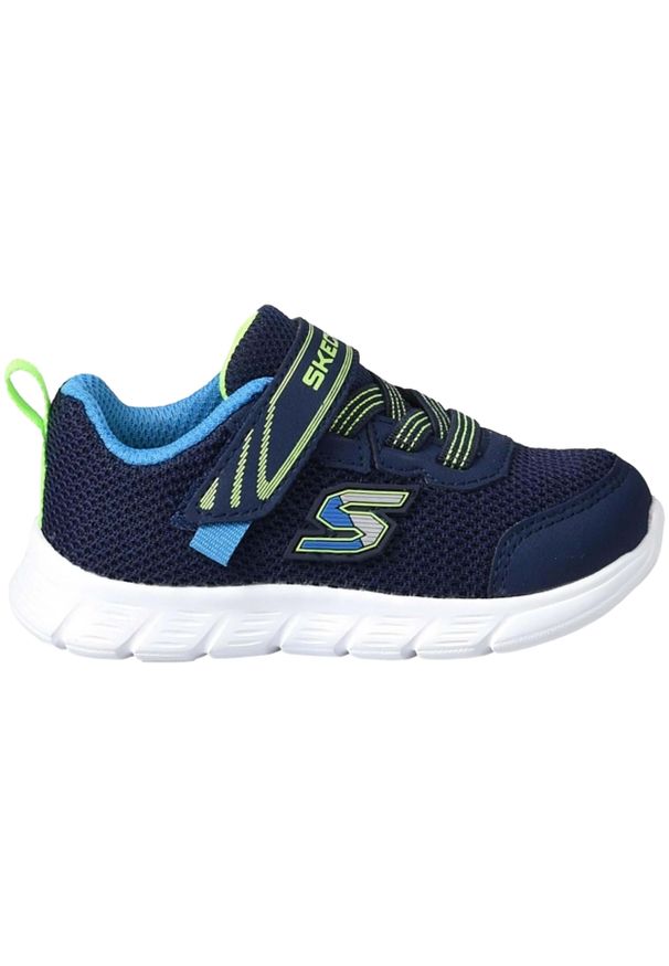 skechers - Obuwie Sportowe Dziecięce Skechers Comfy Fle. Okazja: na co dzień. Kolor: wielokolorowy, niebieski, zielony. Materiał: syntetyk