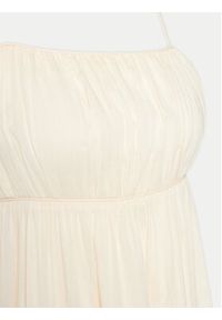 Seafolly Sukienka letnia Beachedit 55416-DR Écru Regular Fit. Materiał: len. Sezon: lato #3