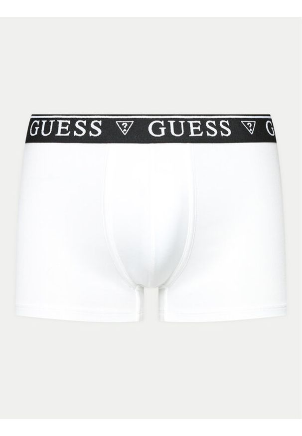 Guess Bokserki U4YF00 KCD31 Biały. Kolor: biały. Materiał: bawełna