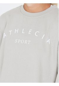 Athlecia Bluza Asport W Crew Neck EA233346 Beżowy Regular Fit. Kolor: beżowy. Materiał: syntetyk, bawełna #3