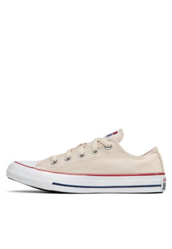Converse Trampki Chuck Taylor All Star Ox 159485C Beżowy. Kolor: beżowy. Materiał: materiał