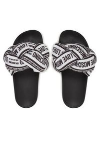 Love Moschino - LOVE MOSCHINO Klapki JA28312G0MIW310A Biały. Kolor: biały. Materiał: materiał #6