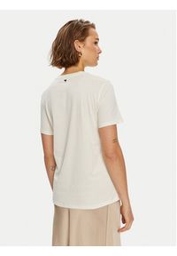 Weekend Max Mara T-Shirt Zirlo 2425976031600 Écru Regular Fit. Materiał: bawełna #5