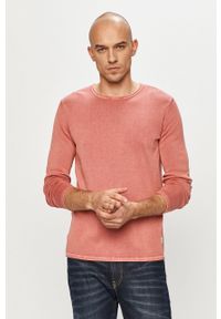 Jack & Jones - Sweter 12174001. Okazja: na co dzień. Kolor: różowy. Materiał: dzianina. Styl: casual #5