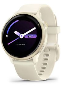 GARMIN - Garmin vívoactive® 6, Lunar Gold with Bone Band