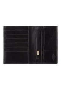 Wittchen - Duży portfel męski mieszczący dowód rejestracyjny czarny. Kolor: czarny. Materiał: skóra #5