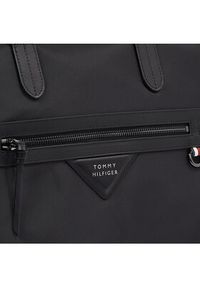 TOMMY HILFIGER - Tommy Hilfiger Torba Th Classic Prep Duffle AM0AM11527 Czarny. Kolor: czarny. Materiał: materiał