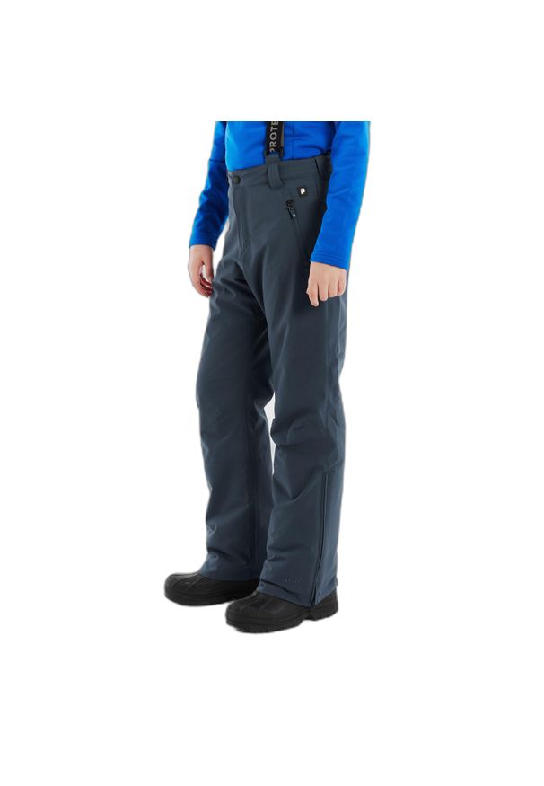 Dziecięce spodnie narciarskie Protest Spikety. Kolor: niebieski. Sezon: zima. Sport: narciarstwo