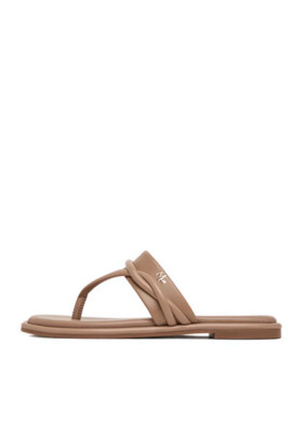 MEXX Japonki EO-CD25-194-1 Beżowy. Kolor: beżowy. Materiał: skóra