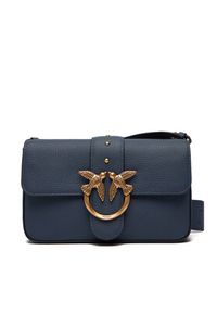Pinko - PINKO Torebka Love One Mini Slouchy Fl Al 25-26 104340 A2OX Granatowy. Kolor: niebieski. Materiał: skórzane #2