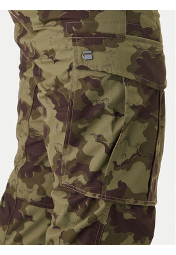 G-Star RAW - G-Star Raw Spodnie materiałowe Rovic D02190-D553 Zielony Regular Fit. Kolor: zielony. Materiał: bawełna