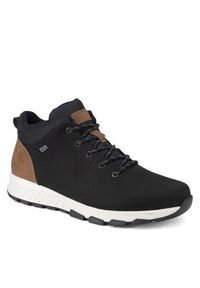 Rieker Sneakersy B6740-00 Czarny. Kolor: czarny. Materiał: skóra #4