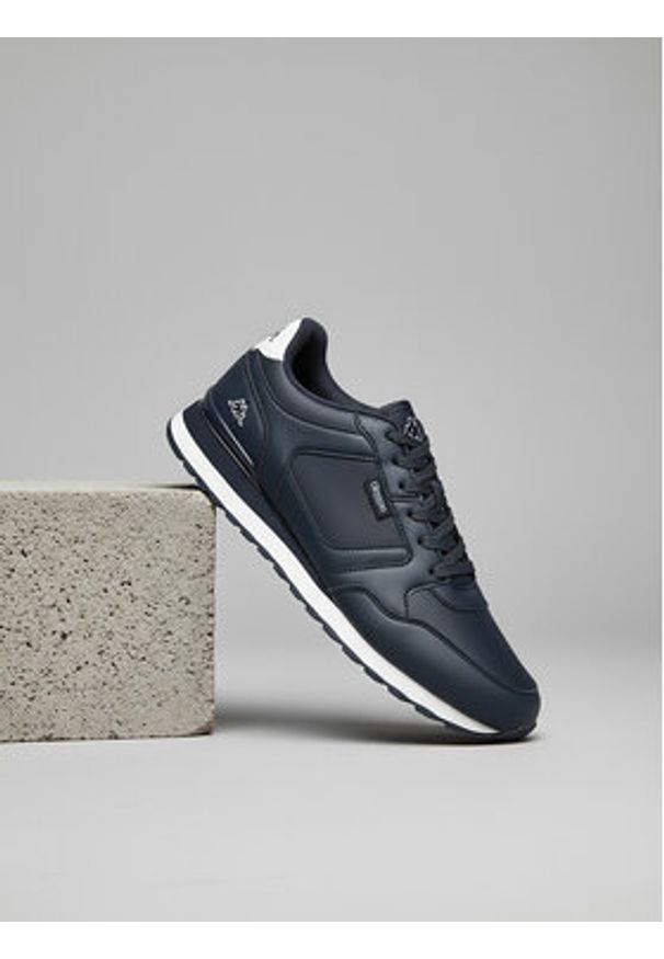Kappa Sneakersy CEO-V12-1127 Granatowy. Kolor: niebieski. Materiał: materiał