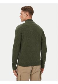 Aeronautica Militare Kardigan 262MA1646UL00924 Khaki Regular Fit. Kolor: brązowy. Materiał: wełna #5