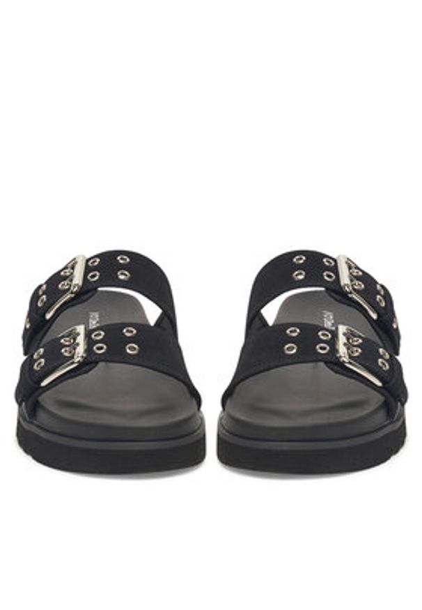 DeeZee Klapki HY86009-16 Czarny. Kolor: czarny. Materiał: syntetyk