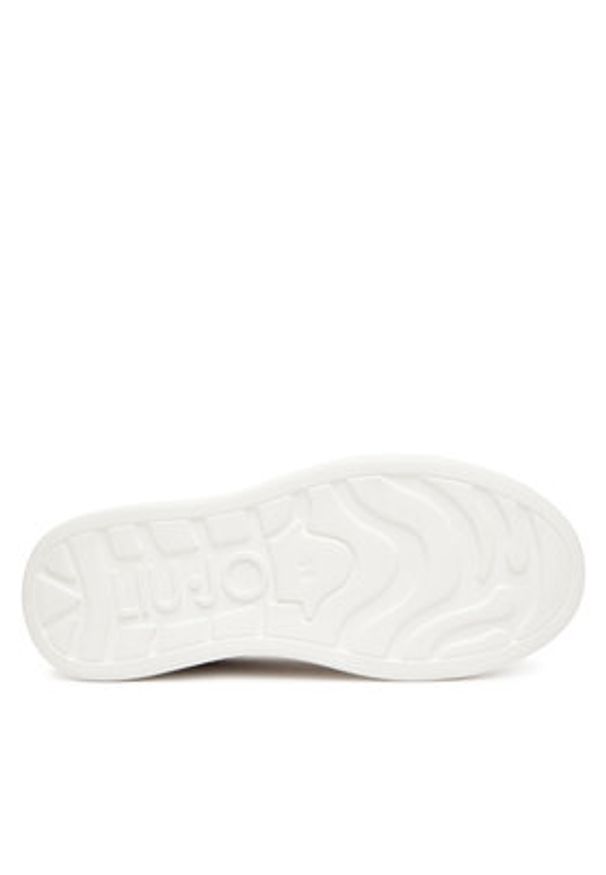 Liu Jo Sneakersy Babol 01 BF5059 PX002 Beżowy. Kolor: beżowy. Materiał: zamsz, skóra