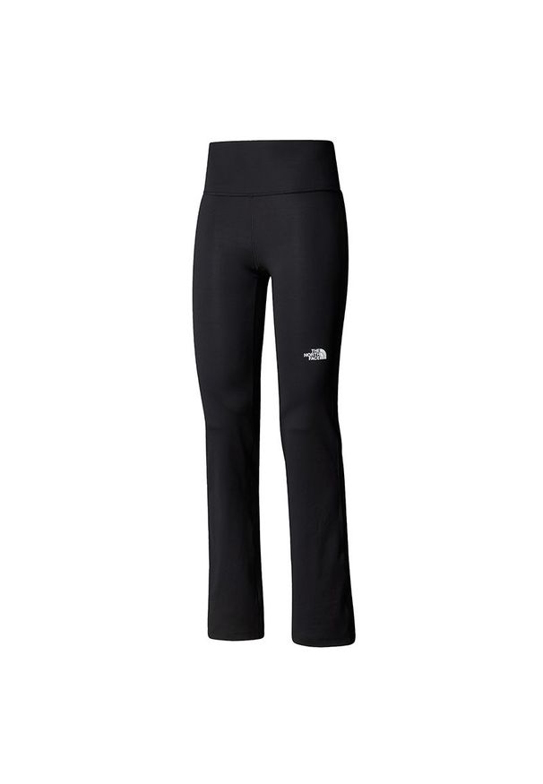 Legginsy damskie The North Face Flex 28" 0A8EJ8JK31 - czarne. Stan: podwyższony. Kolor: czarny. Materiał: poliester, materiał, elastan. Wzór: aplikacja. Styl: sportowy