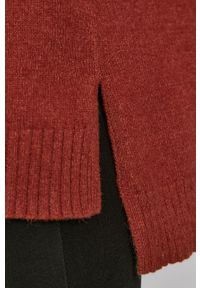 Vila - Sweter 14056511. Kolor: brązowy. Długość rękawa: długi rękaw. Długość: długie #2