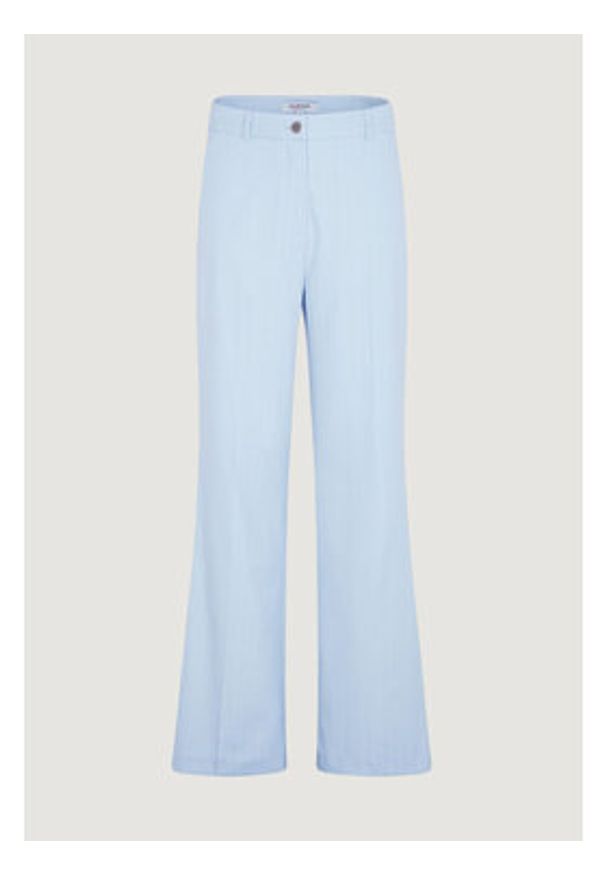 Morgan Spodnie materiałowe 261-PTYA.F Niebieski jasny Regular Fit. Kolor: niebieski. Materiał: syntetyk