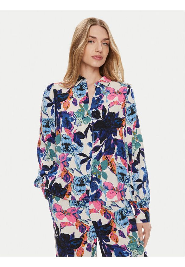 YAS Koszula Alara 26033660 Kolorowy Regular Fit. Materiał: wiskoza. Wzór: kolorowy