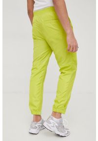Calvin Klein Jeans spodnie dresowe męskie kolor zielony. Kolor: zielony. Materiał: dresówka