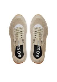 BOSS - Boss Sneakersy Evo_Slon 50498904 10232616 01 Beżowy. Kolor: beżowy. Materiał: materiał