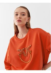 Pinko Bluza Nelly 100534 A15C Pomarańczowy Relaxed Fit. Kolor: pomarańczowy. Materiał: bawełna #4