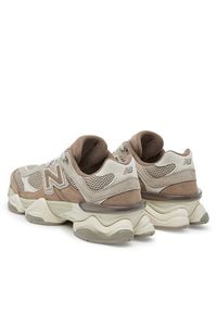 New Balance Sneakersy U9060ERC W Brązowy. Kolor: brązowy. Materiał: zamsz, skóra #4