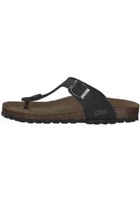 Klapki damskie CMP ECO MYMOSA. Kolor: czarny. Styl: sportowy