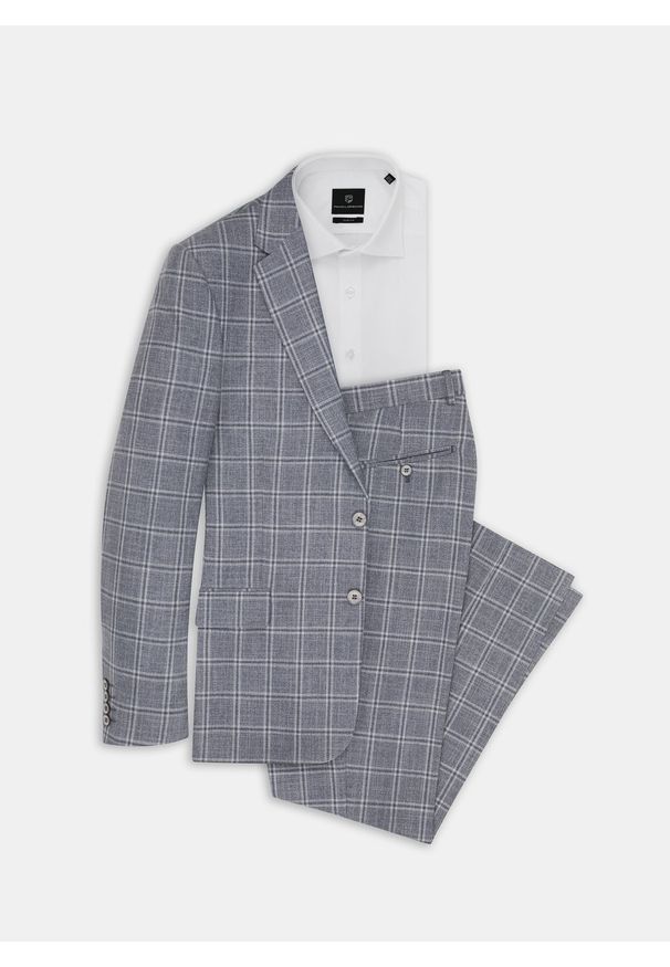 Pako Lorente - PAKO LORENTE – Spodnie męskie garniturowe CUENCA P20SF-6G-017-S. Styl: elegancki