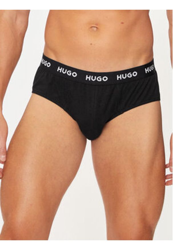 Hugo Komplet 3 par slipów 50517879 Kolorowy. Materiał: bawełna. Wzór: kolorowy