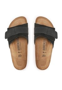 Birkenstock Klapki Oita 1024200 Czarny. Kolor: czarny. Materiał: skóra, nubuk #4