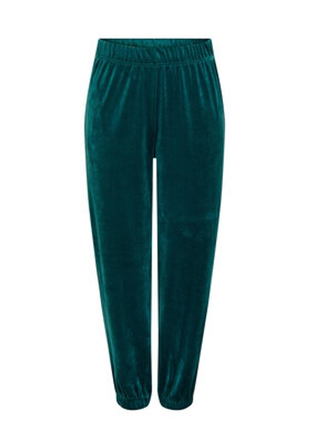 only - ONLY Spodnie dresowe 15299669 Zielony Regular Fit. Kolor: zielony. Materiał: syntetyk