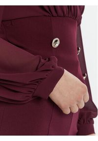 Rinascimento Bluzka CFC0126180003 Bordowy Regular Fit. Kolor: czerwony. Materiał: syntetyk #5