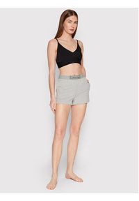 Calvin Klein Underwear Szorty piżamowe 000QS6799E Szary Regular Fit. Kolor: szary. Materiał: bawełna #4