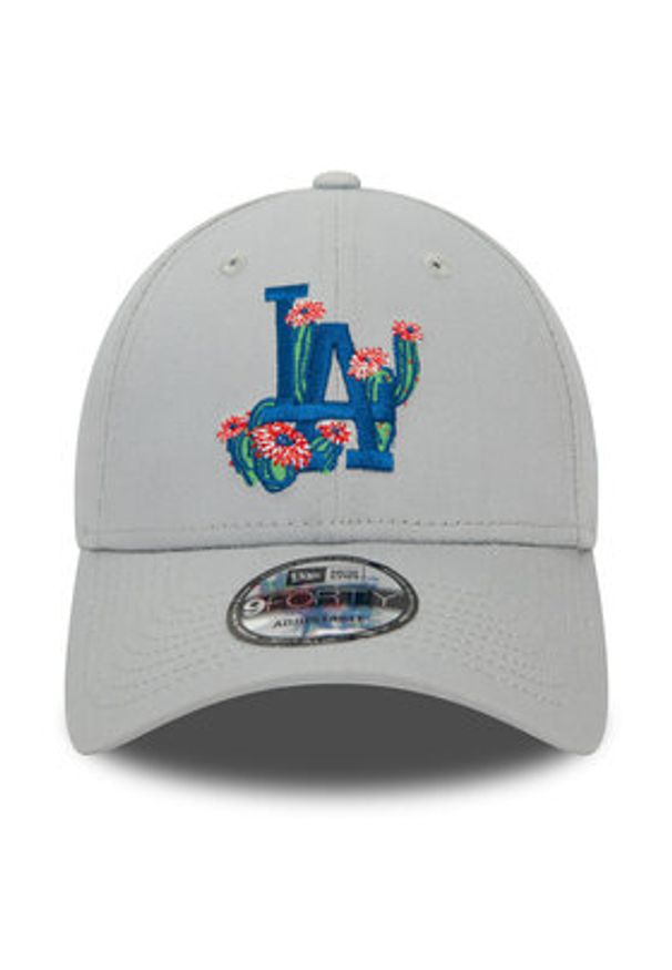 New Era Czapka z daszkiem Flower Icon 940 La Dodgers 60435114 Szary. Kolor: szary. Materiał: materiał