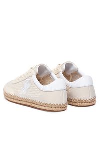 TOMMY HILFIGER - Tommy Hilfiger Espadryle Th Heritage Rope Sneaker FW0FW09406 Beżowy. Kolor: beżowy. Materiał: materiał #4