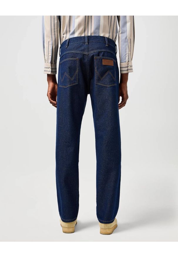 Wrangler - MESKIE SPODNIE WRANGLER FRONTIER RINSED NIGHT 112364502