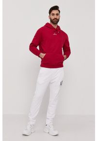Armani Exchange Spodnie 8NZPPA.ZJ1ZZ męskie kolor biały gładkie. Kolor: biały. Wzór: gładki #4