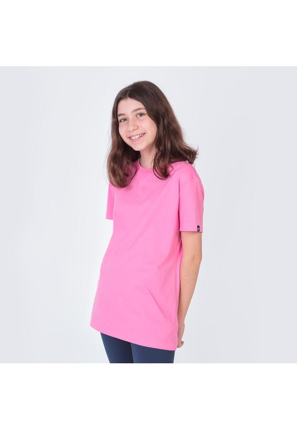 T-shirt damski Joma Desert Pink, krótki rękaw, 100% bawełna, XL. Kolor: różowy. Materiał: bawełna. Długość rękawa: krótki rękaw. Długość: krótkie. Sport: fitness