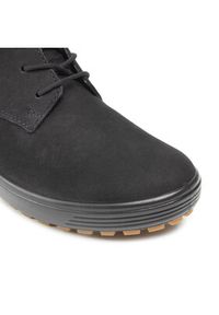 ecco - ECCO Botki Soft 7 Tred W 45042302001 Czarny. Kolor: czarny. Materiał: zamsz, skóra #8