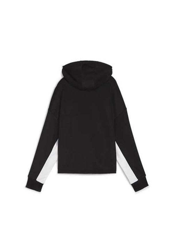 Bluza z kapturem Puma Fit Double Knit Hoodie, Kobiety. Typ kołnierza: kaptur. Kolor: czarny. Materiał: materiał, syntetyk