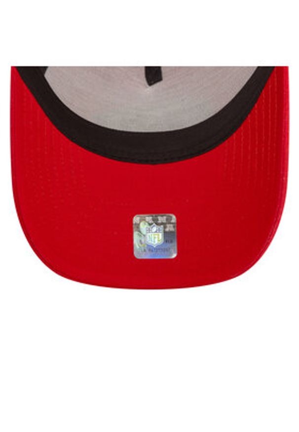 New Era Czapka z daszkiem Otc Nfl Eframe Kanc 60565491 Czerwony. Kolor: czerwony. Materiał: materiał
