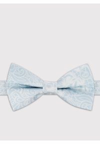 Pako Lorente - PAKO LORENTE - Jedwabna błękitna mucha męska. Okazja: na wesele, na imprezę, na ślub cywilny. Kolor: niebieski. Materiał: jedwab. Styl: elegancki #1