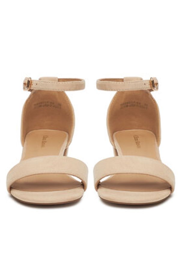 Clara Barson Sandały WS24037-02 Beżowy. Kolor: beżowy. Materiał: materiał