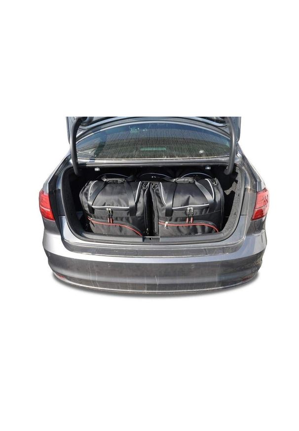 KJUST - Torby Do Bagażnika Vw Jetta 2011-2017 5Szt Kjust. Kolor: czarny. Styl: sportowy
