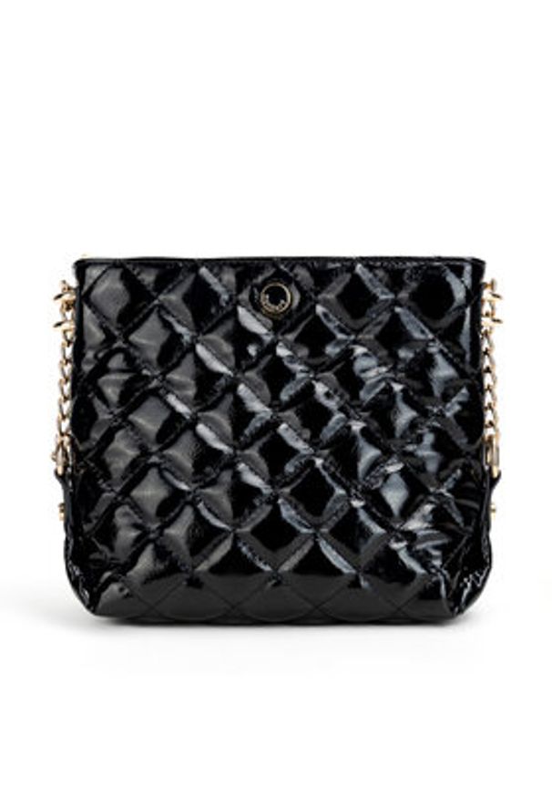 Monnari Torebka TORIMP0-24Z-BAG4611-KM20D000 Czarny. Kolor: czarny. Materiał: skórzane