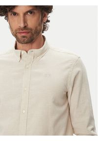 La Martina Koszula Alvin MAC006 TL141 Beżowy Regular Fit. Kolor: beżowy. Materiał: bawełna #5