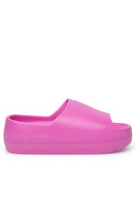 Hunter Klapki S55796-I Różowy. Kolor: różowy. Materiał: syntetyk