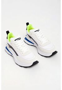 Sneakersy męskie DSQUARED2. Materiał: zamsz, materiał, guma. Wzór: aplikacja